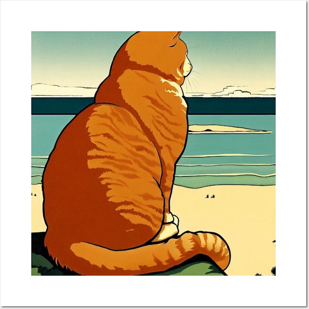 Surfside Kitty Wall Art by Generation Last